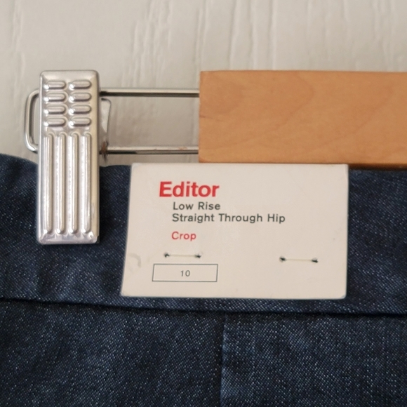 Express Editor Low Rise Crop Jeans - Picture 4 of 10